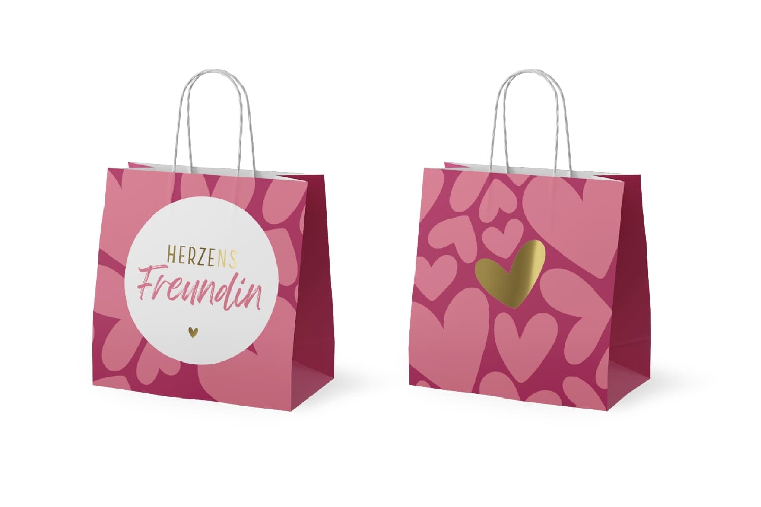 Geschenk für Dich Geschenktüte Herzens Freundin