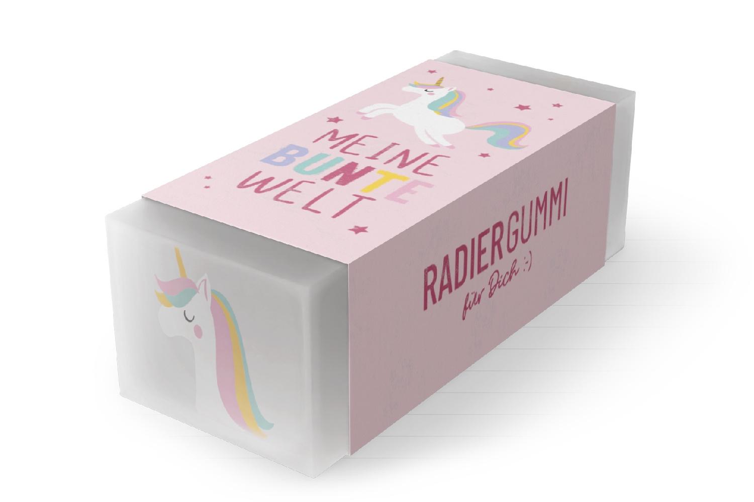 Geschenk Für Dich Radiergummi Einhorn Liebling