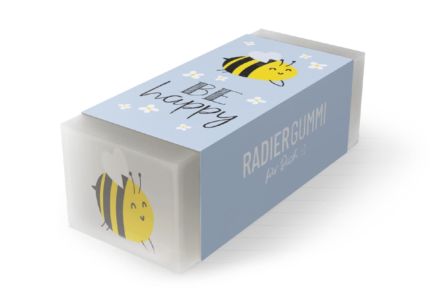Geschenk Für Dich Radiergummi Biene