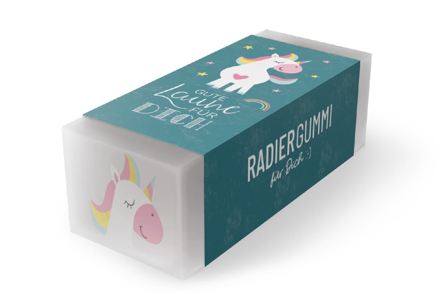 Geschenk Für Dich Radiergummi Unicorn
