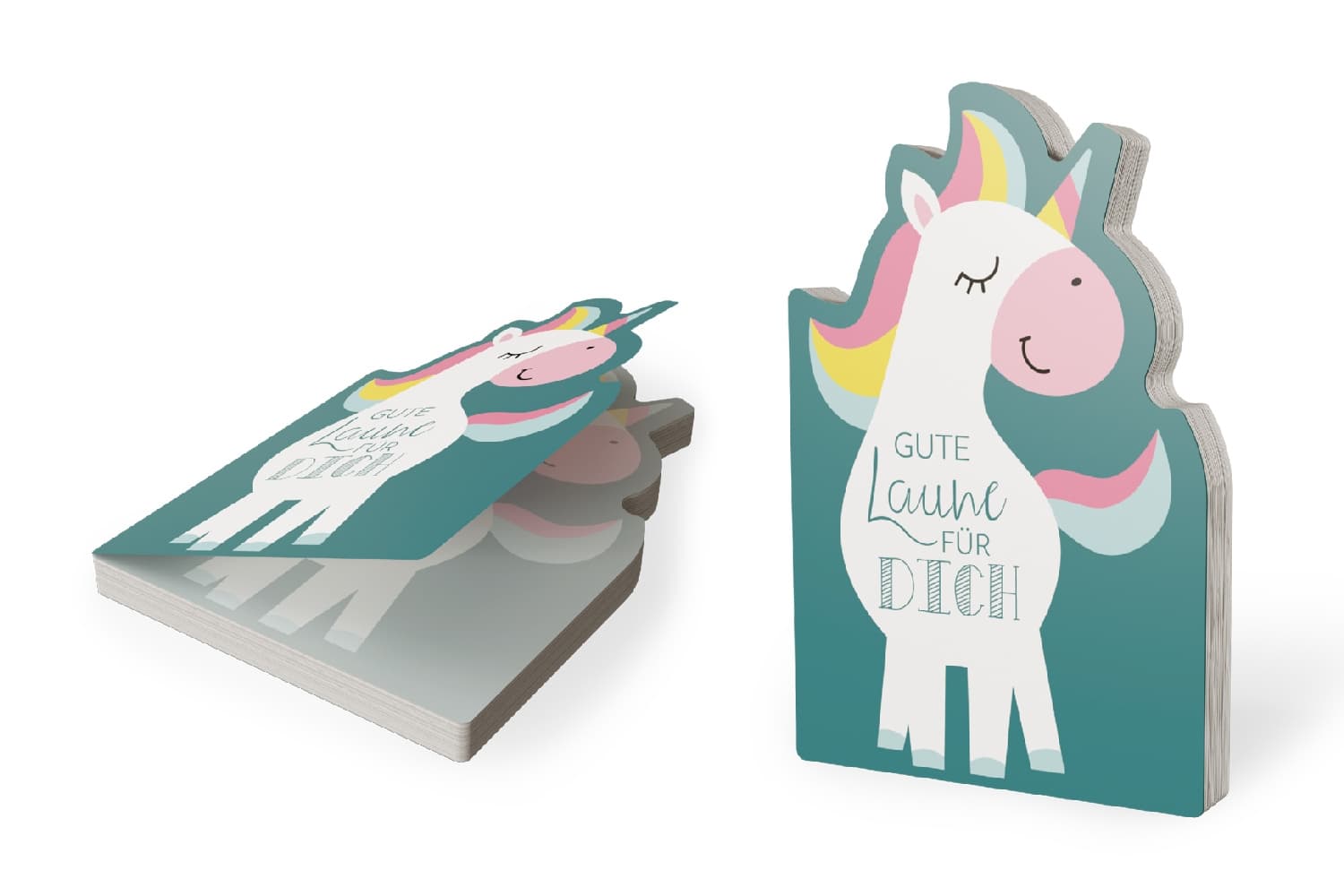 Geschenk Für Dich Notizblock Unicorn