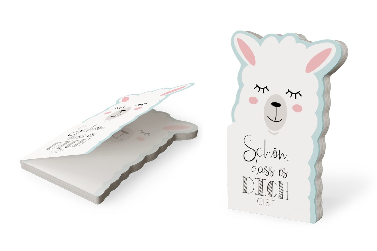 Geschenk Für Dich Notizblock Lama