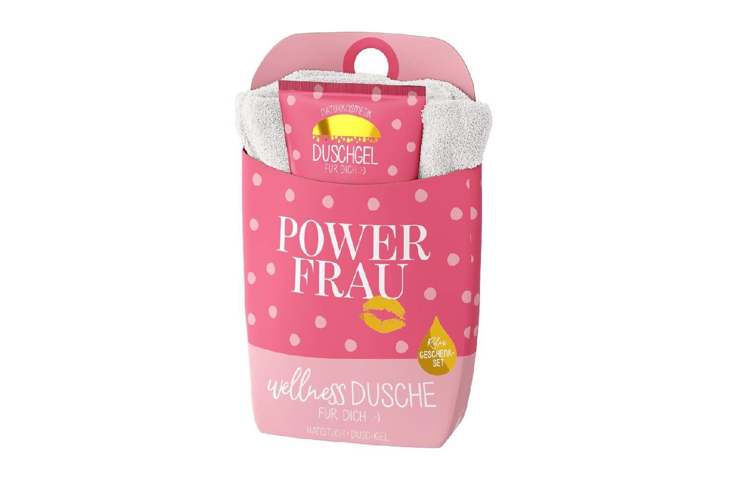 Geschenk für Dich Wellnessdusche Power Frau