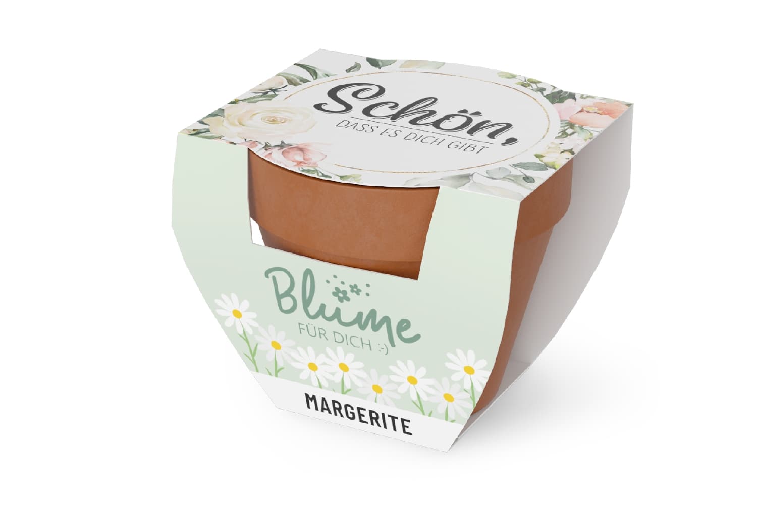 Geschenk für Dich Blumen Schön, dass es dich gibt