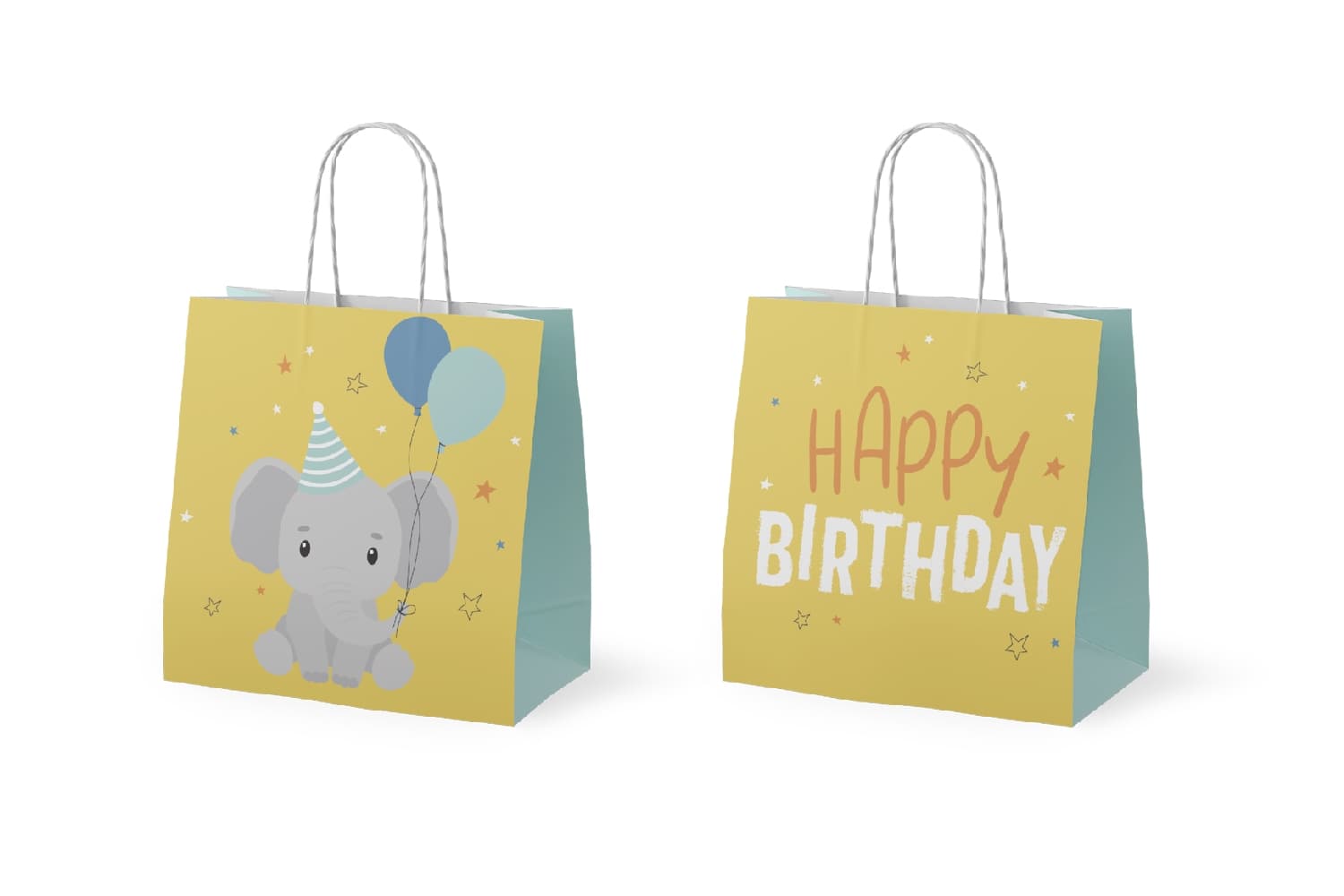 Geschenk für Dich Geschenktüte Happy Birthday