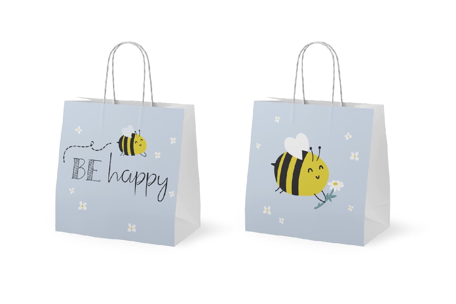 Geschenk für Dich Geschenktüte Be Happy