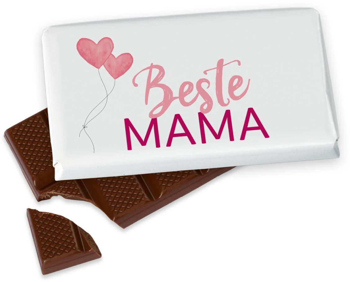 Geschenk für Dich Schokolade Beste Mama