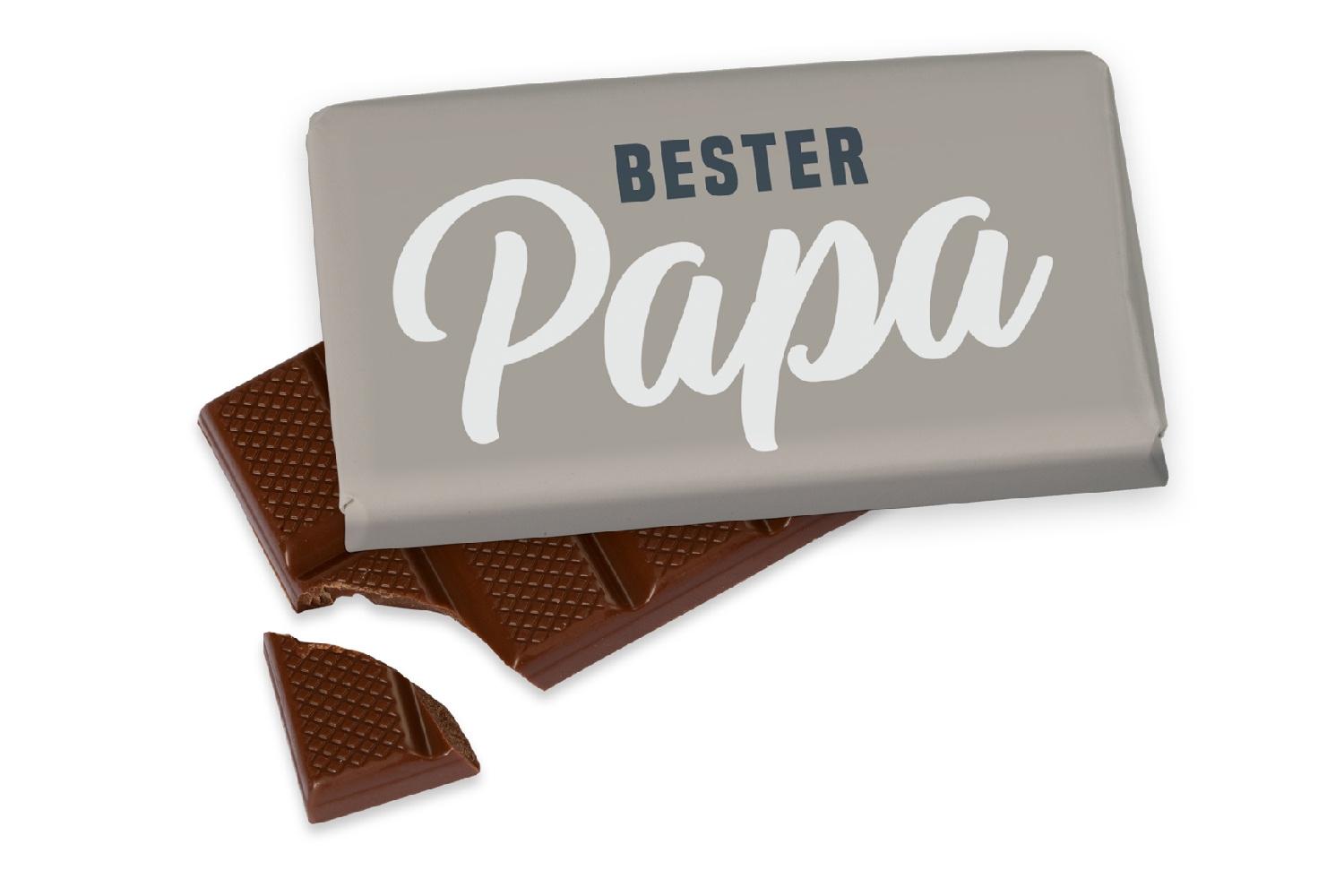Geschenk Für Dich Schokolade Bester Papa