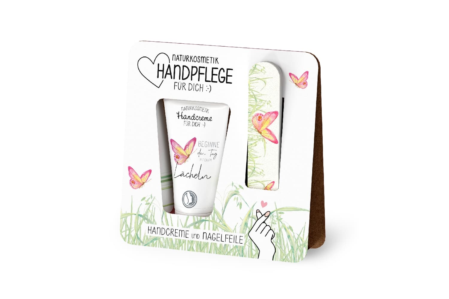 Geschenk für Dich Handpflege Beginne den Tag mit einem Lächeln