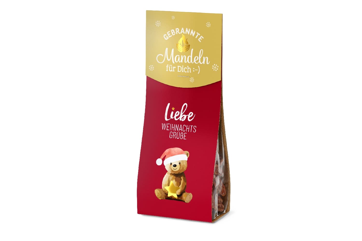 Geschenk für Dich Mandeln Liebe Weihnachtsgrüße