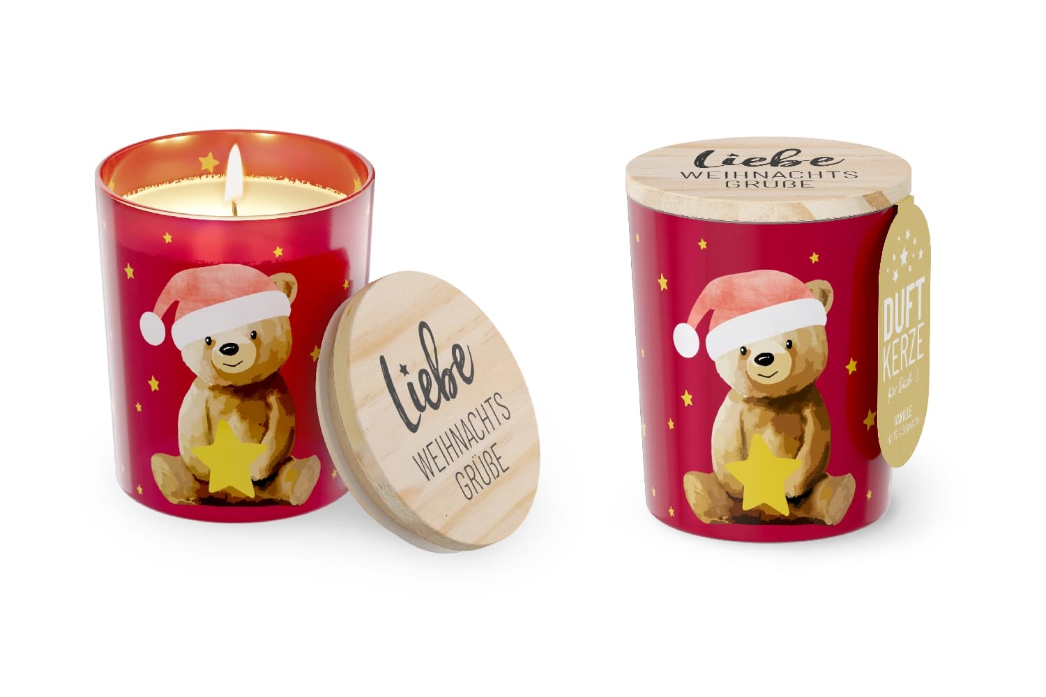 Geschenk für Dich Duftkerzen Liebe Weihnachtsgrüße