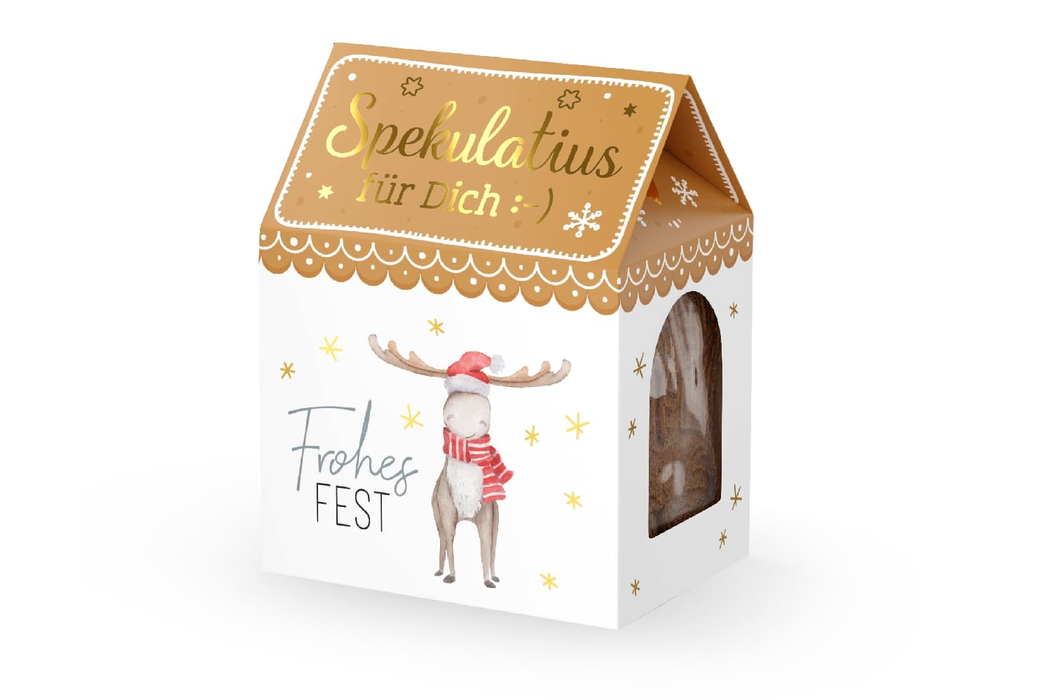 Geschenk für Dich Spekulatius Frohes Fest
