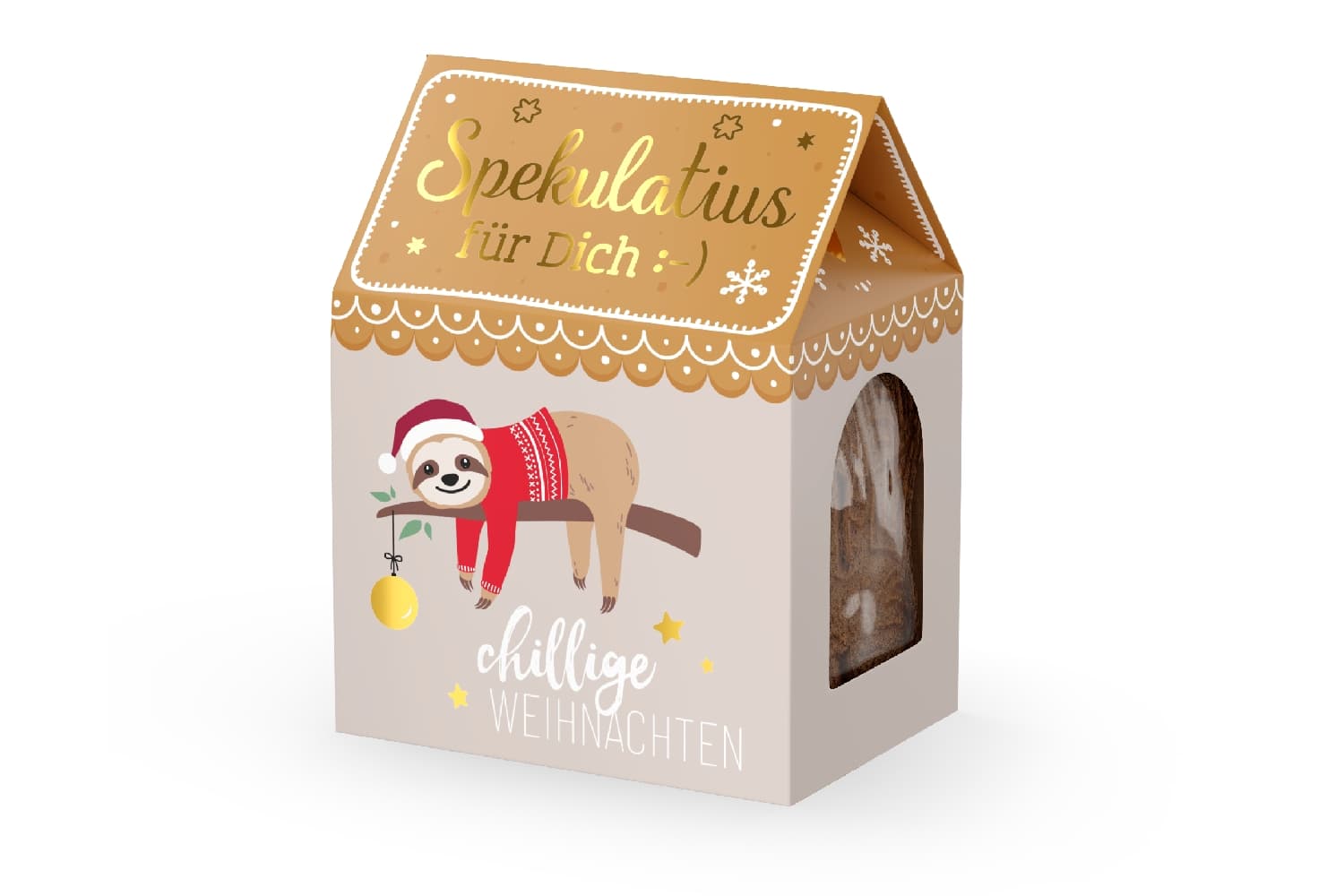 Geschenk für Dich Spekulatius Chillige Weihnachten 