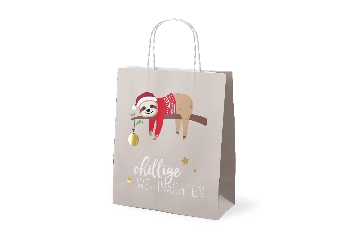 Geschenk für Dich Geschenktüte Chillige Weihnachten