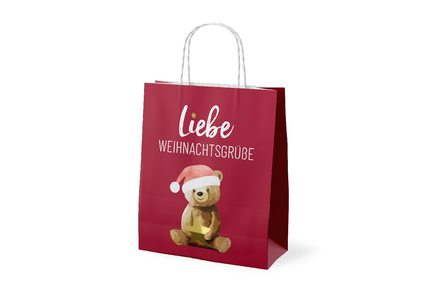 Geschenk für Dich Geschenktüte Liebe Weihnachtsgrüße