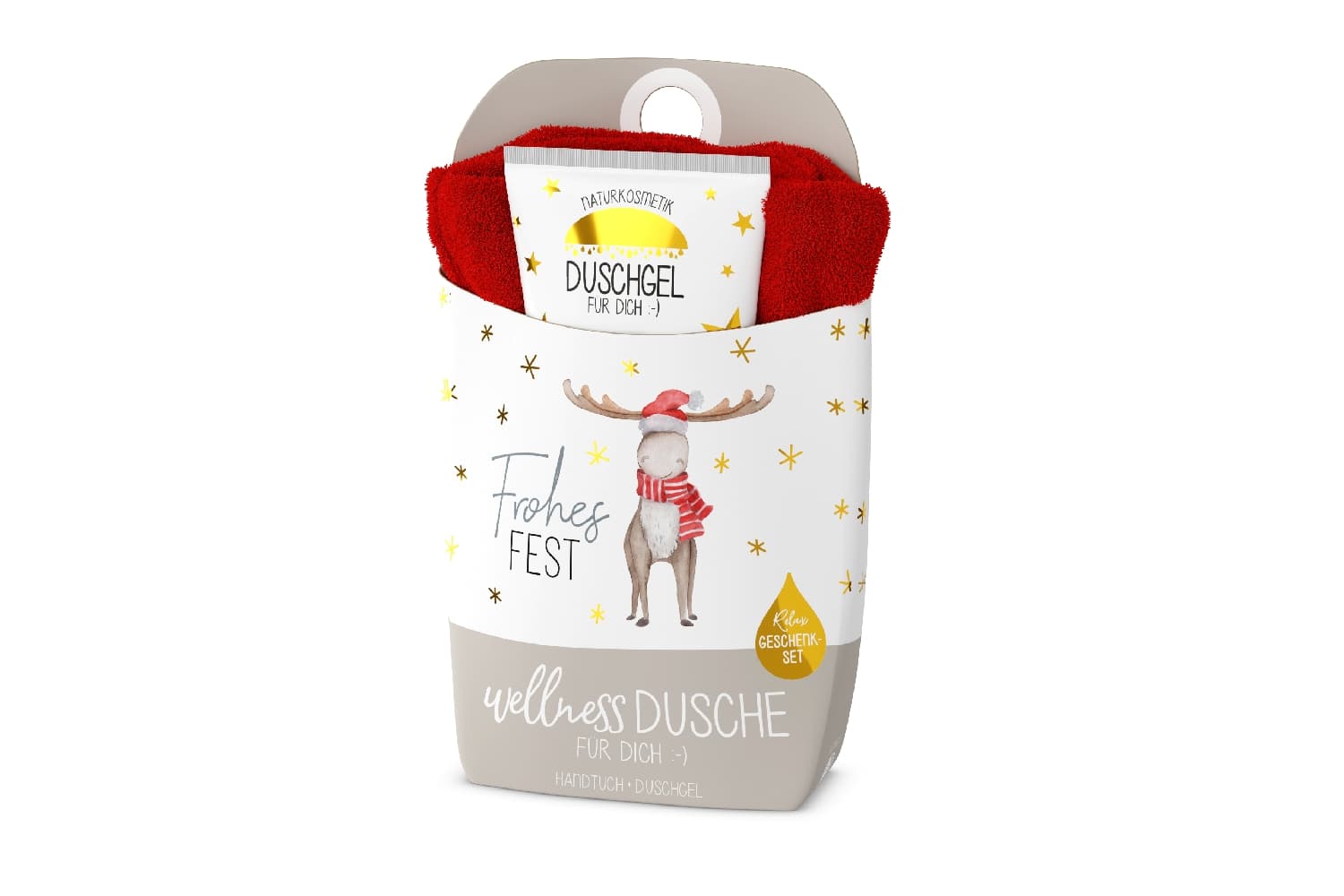 Geschenk für Dich Wellnessdusche Frohes Fest