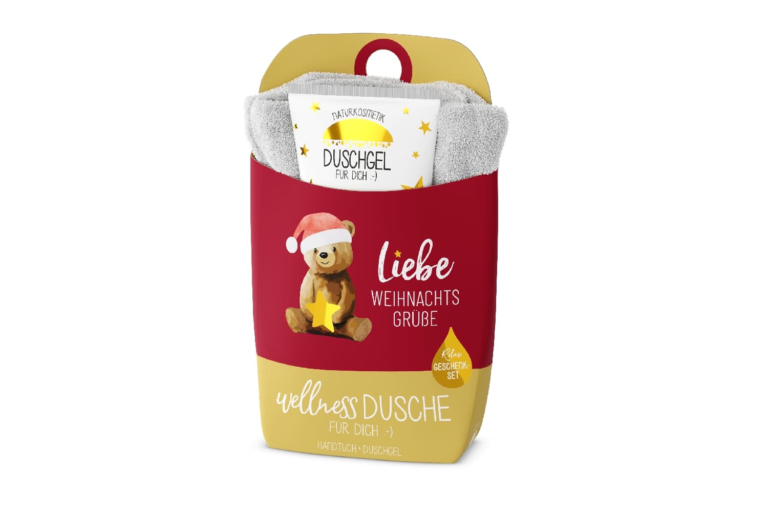 Geschenk für Dich Wellnessdusche Liebe Weihnachtsgrüße
