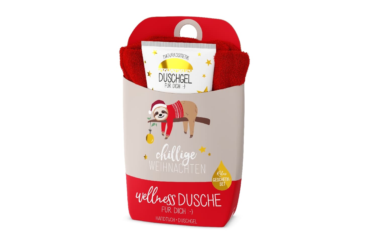 Geschenk für Dich Wellnessdusche Chillige Weihnachten