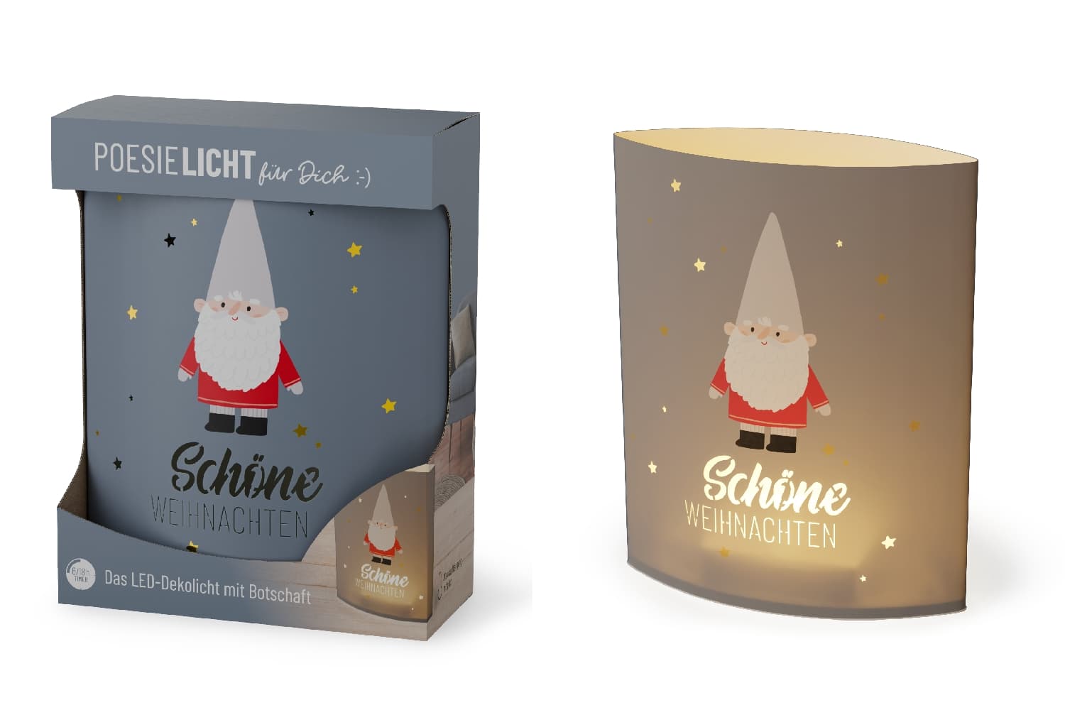 Geschenk für Dich Poesielicht Schöne Weihnachten