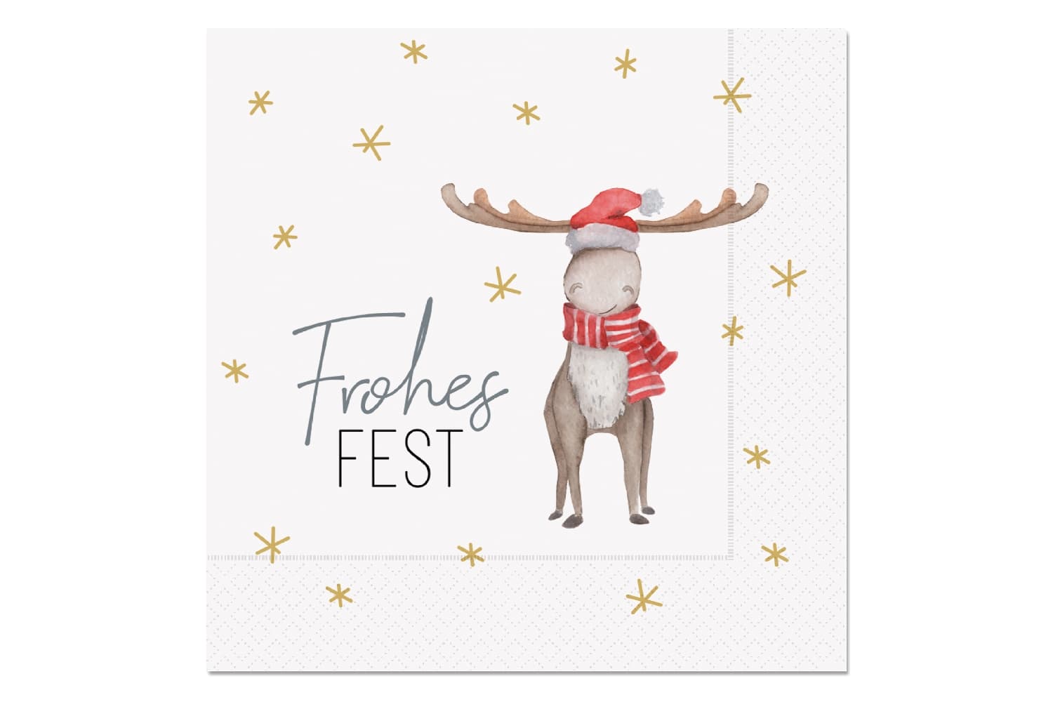 Geschenk für Dich Servietten Frohes Fest 
