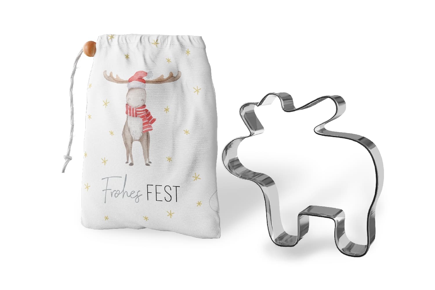 Geschenk für Dich Keksform Frohes Fest