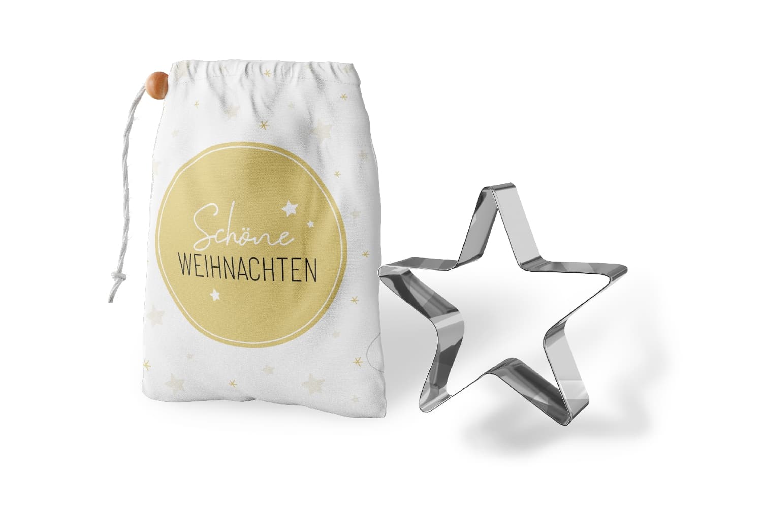 Geschenk für Dich Keksform Schöne Weihnachten