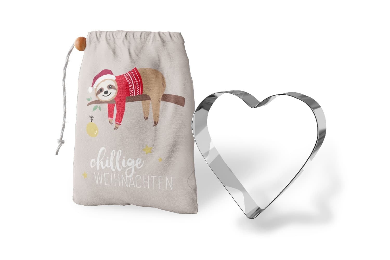 Geschenk für Dich Keksform Chillige Weihnachten