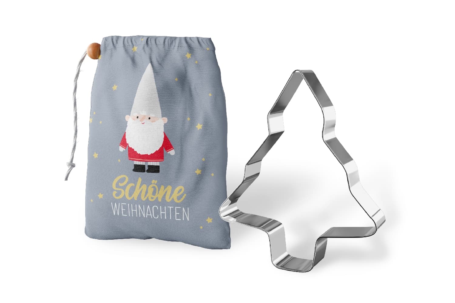 Geschenk für Dich Keksform Schöne Weihnachten