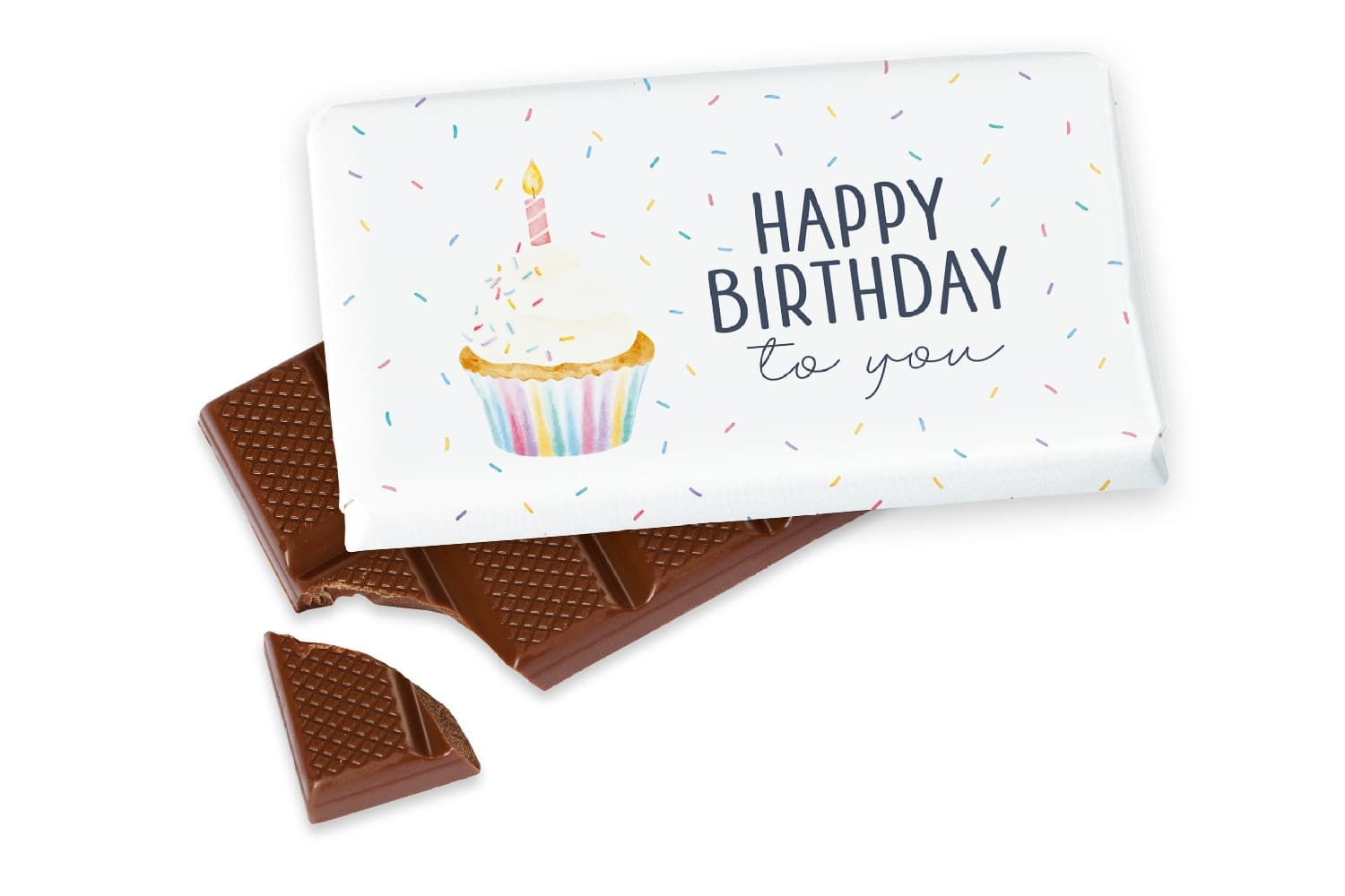 Geschenk für Dich Schokolade Happy Birthday