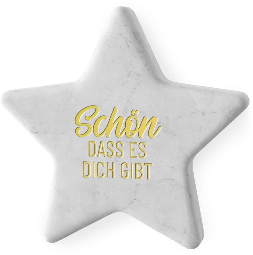 Geschenk für Dich Steinstern Schön, dass es Dich gibt