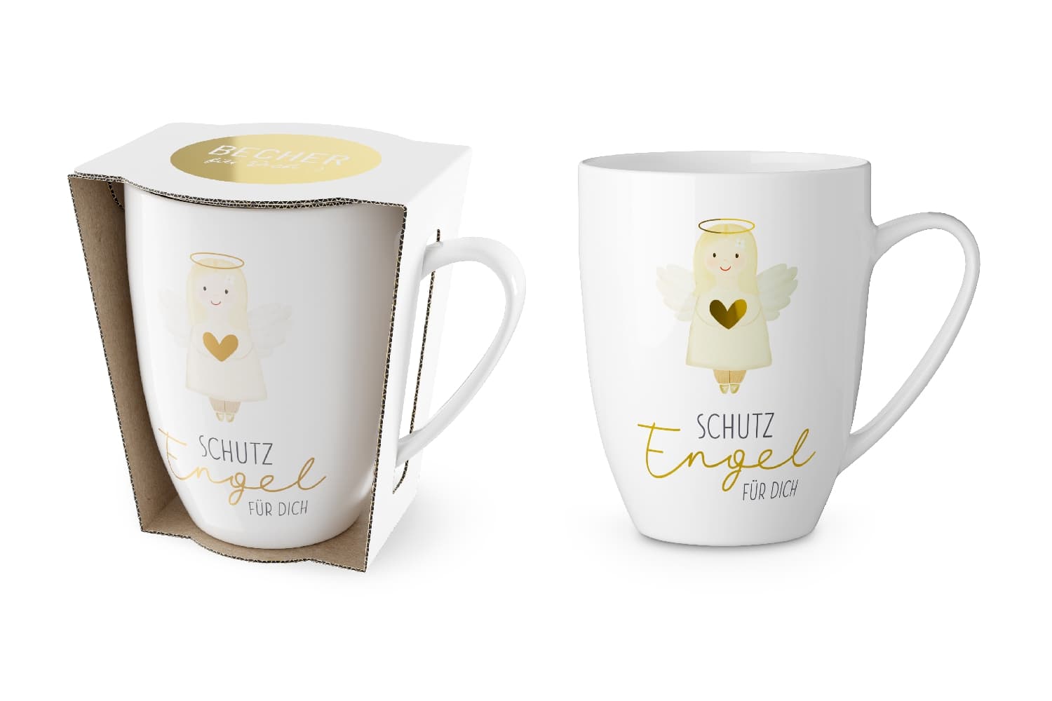 Geschenk für Dich Becher Schutzengel für Dich 250ml 