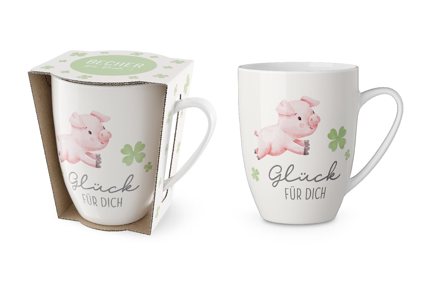 Geschenk für Dich Becher Glück für Dich 250ml 