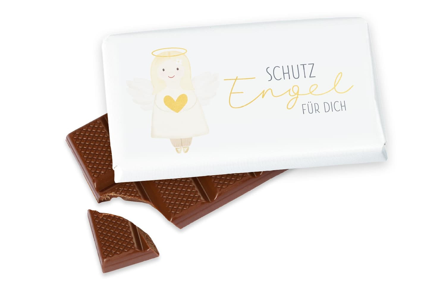 Geschenk für Dich Schokolade Schutzengel für Dich