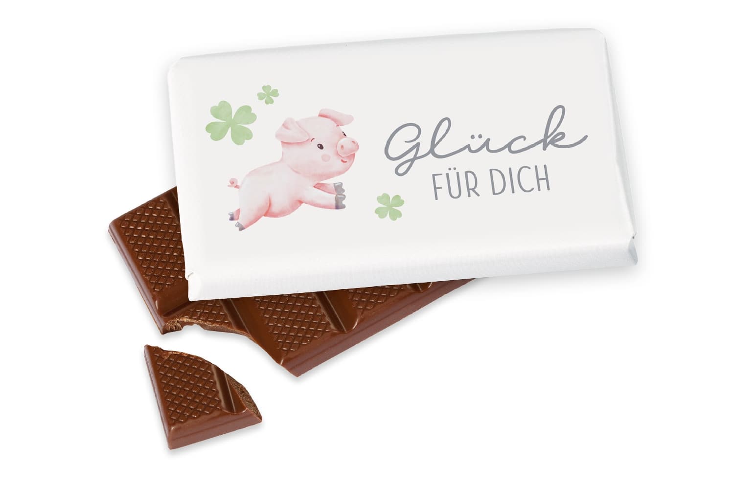 Geschenk für Dich Schokolade Glück für Dich