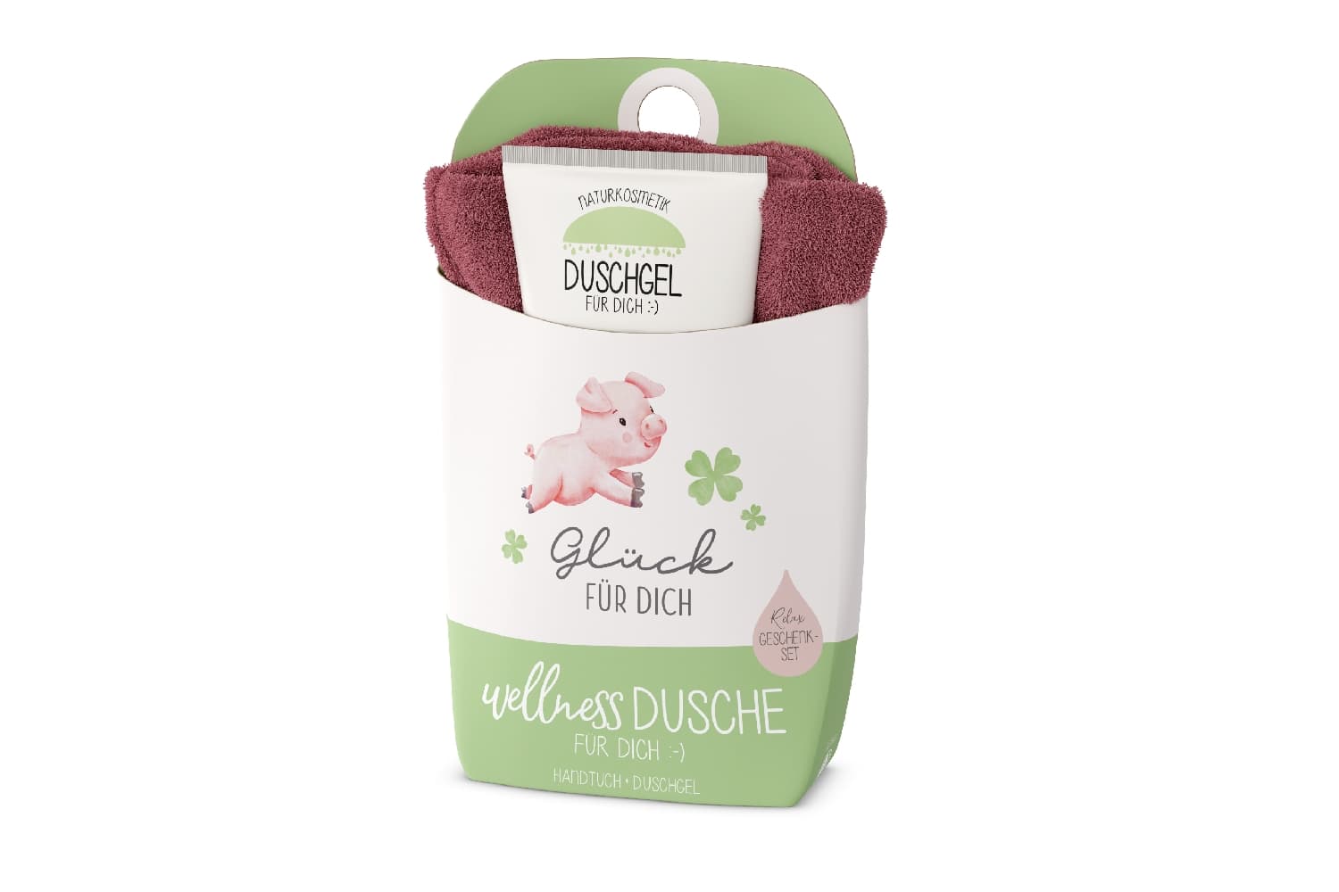 Geschenk für Dich Wellnessdusche Glück für Dich