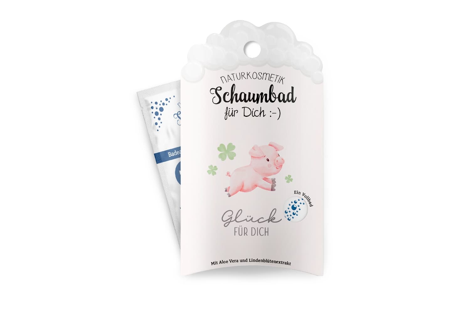Geschenk für Dich Schaumbad Glück für Dich
