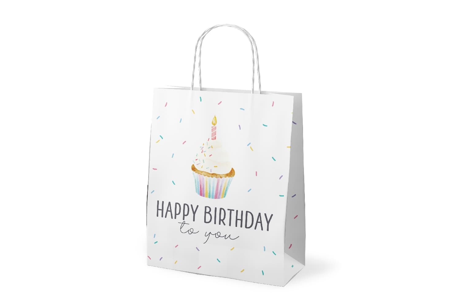 Geschenk für Dich Geschenktüte Happy Birthday