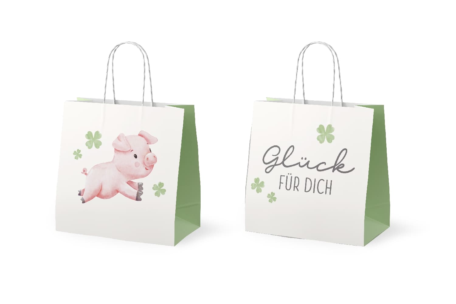 Geschenk für Dich Geschenktüte Glück für Dich