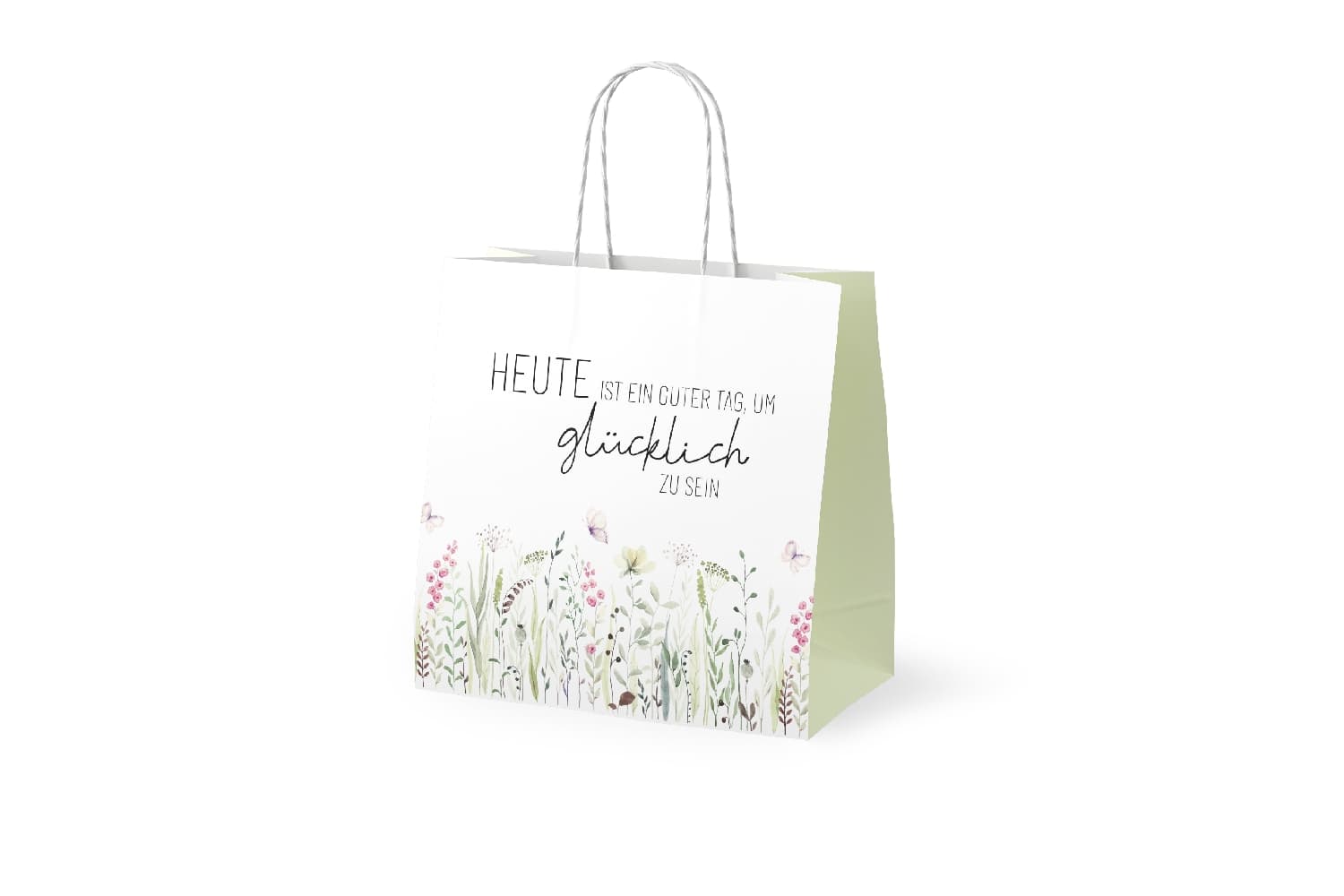 Geschenk für Dich Geschenktüte Heute ist ein guter Tag, um glücklich zu sein