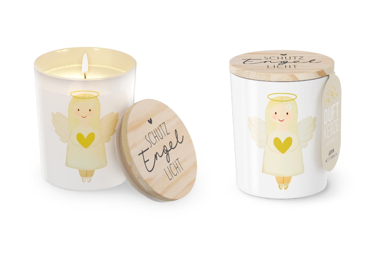 Geschenk für Dich Duftkerzen Schutzengel Licht