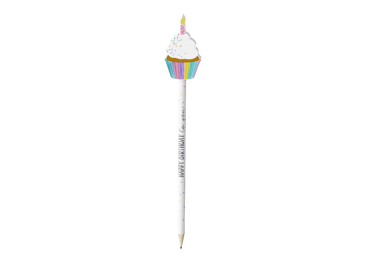 Geschenk für Dich Bleistift Happy Birthday