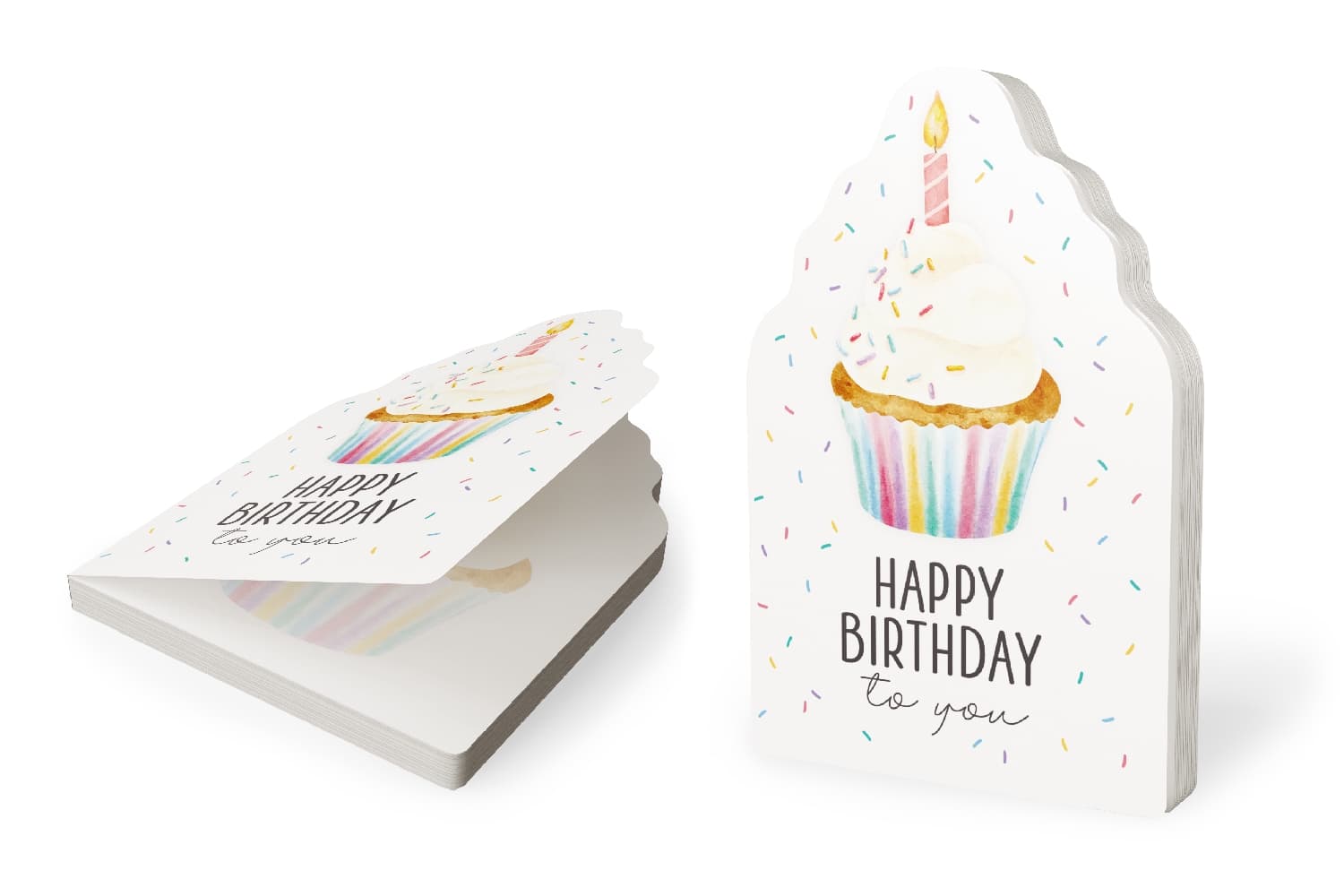 Geschenk für Dich Notizblock Happy Birthday