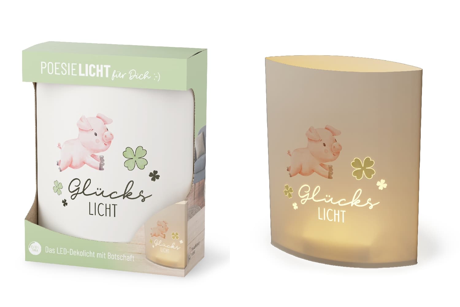 Geschenk für Dich Poesielicht Glückslicht 