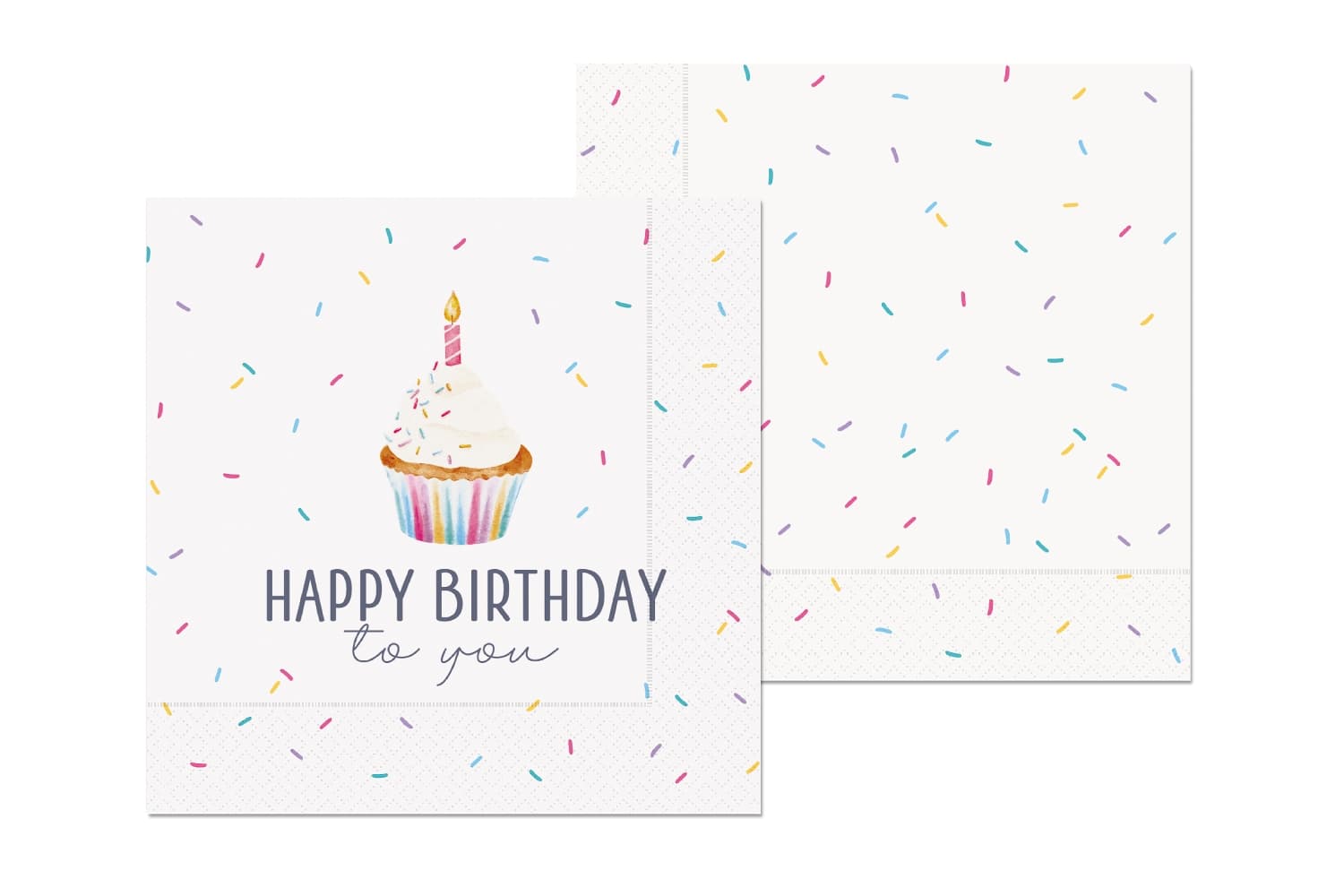 Geschenk für Dich Servietten Happy Birthday 33x33cm 