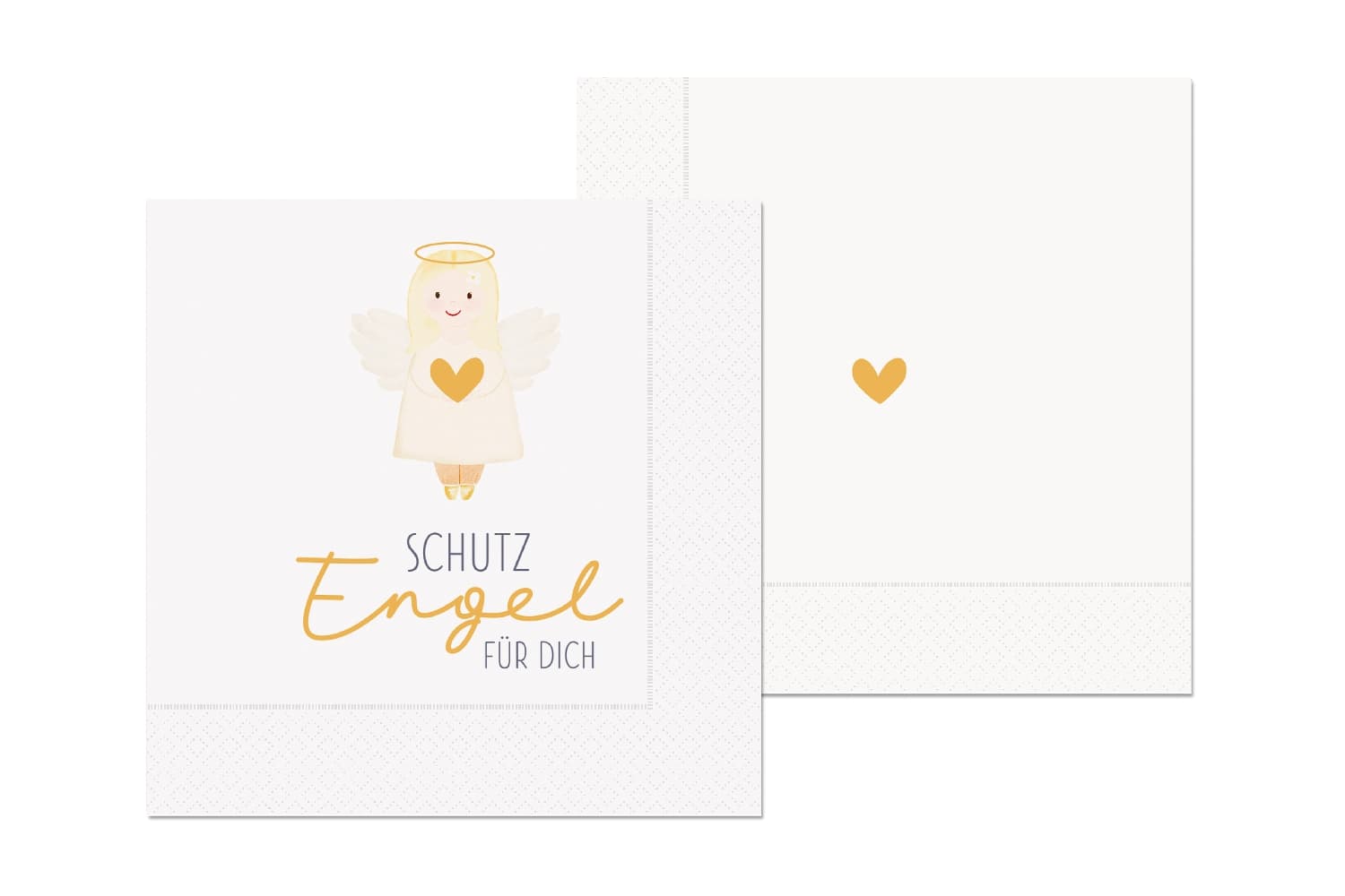 Geschenk für Dich Servietten Schutzengel für dich 33x33cm 