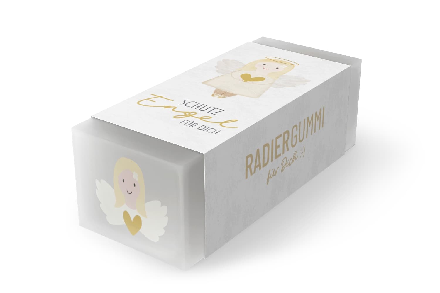 Geschenk für Dich Radiergummi Schutzengel für dich