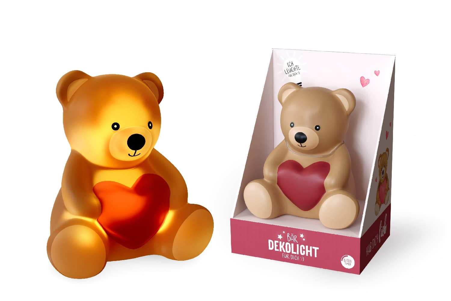 Geschenk für Dich Dekolicht Teddy