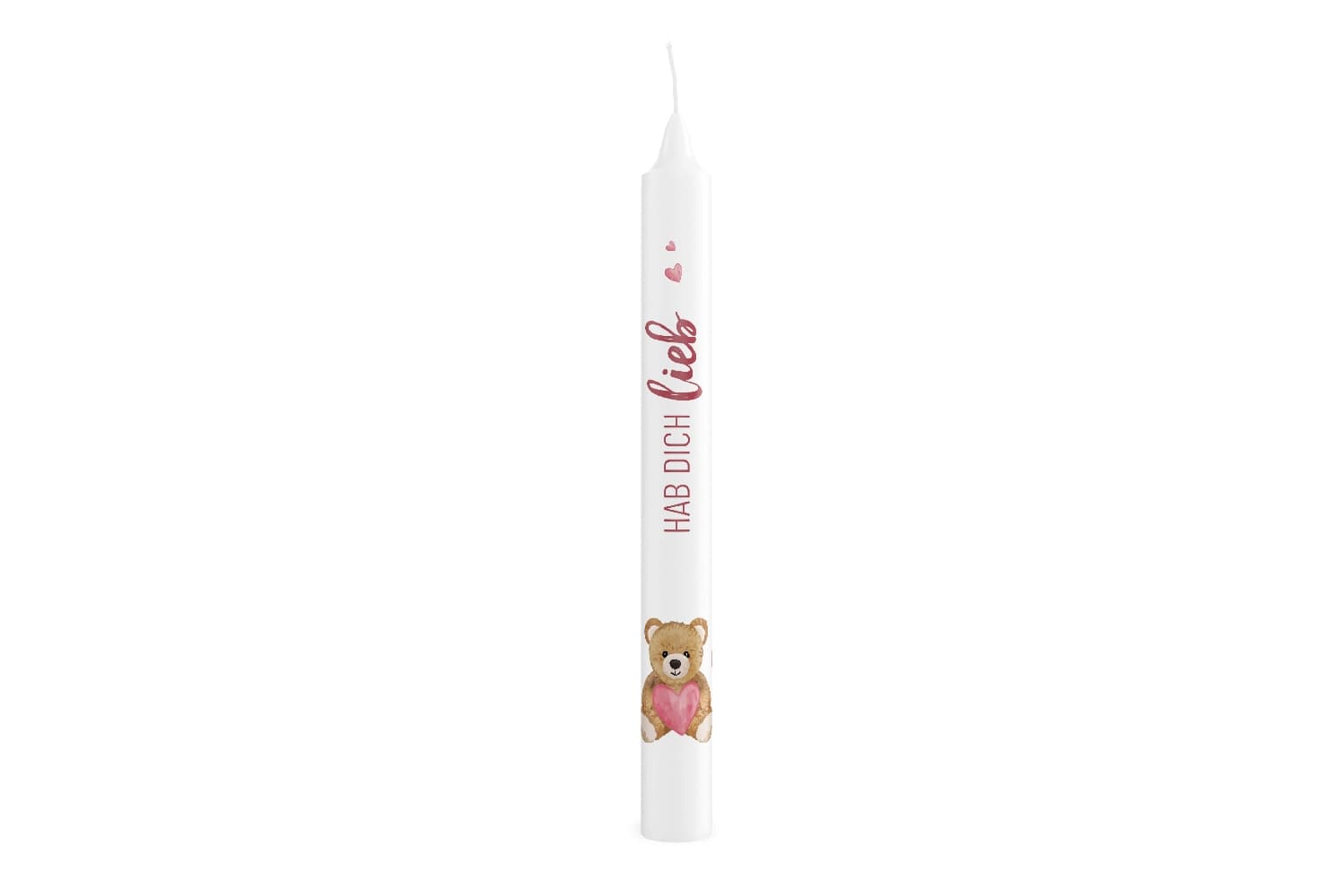 Geschenk für Dich Kerzen Hab dich lieb