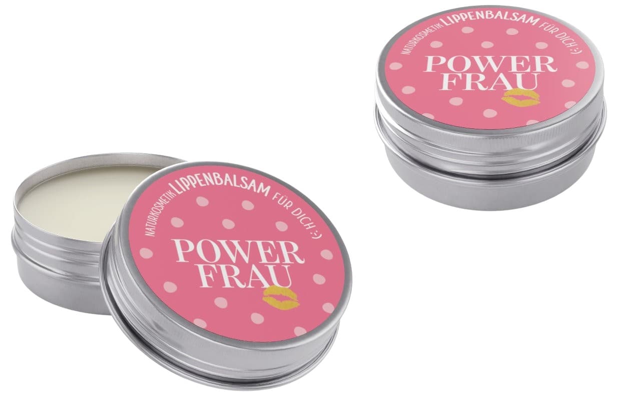 Geschenk für Dich Lippenbalsam Power Frau