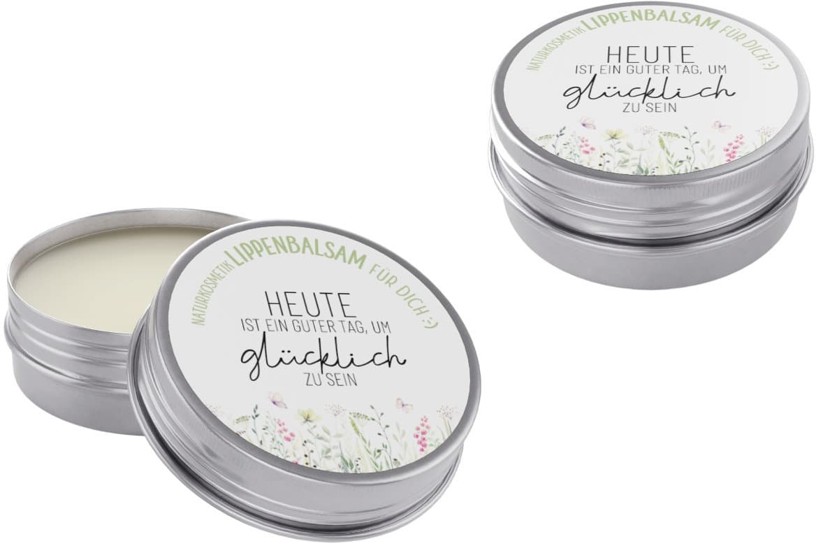Geschenk für Dich Lippenbalsam Heute ist ein guter Tag, um glücklich zu sein